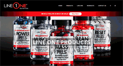 Desktop Screenshot of lineonenutrition.com